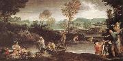 Annibale Carracci The Fishing oil painting picture wholesale